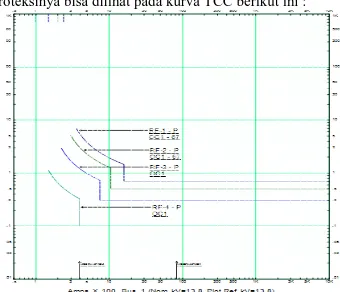 Gambar 3. Kurva Time Current Curve 