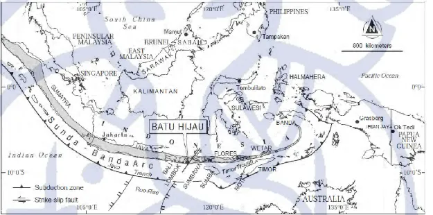 Gambar 2.1 Peta Geologi Pulau Sumbawa (Garwin, 2002) 