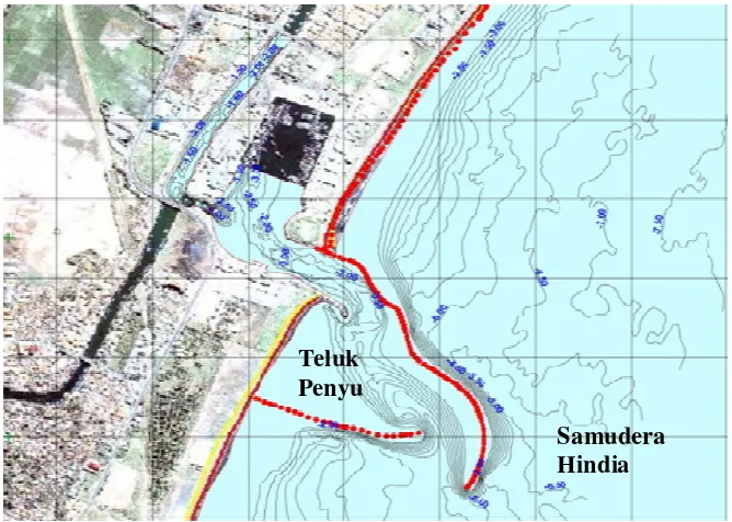 Gambar 1.1 Peta Lokasi Pelabuhan Perikanan Samudera (PPS) Cilacap (Laporan PPSC, 2007) 