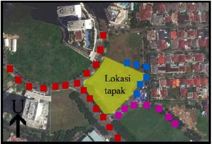 Gambar 4.11Frekuensi arah sirkulasi kendaraan  Sumber : Hasil Olahan Sendiri 