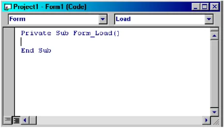 Gambar 2.3   Tampilan Window Code