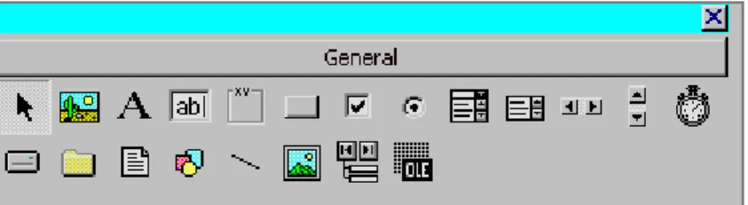 Gambar 2.4   Tampilan Toolbox mengambang