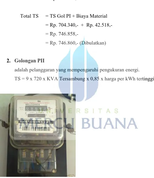 Gambar 4.8 golongan PII 