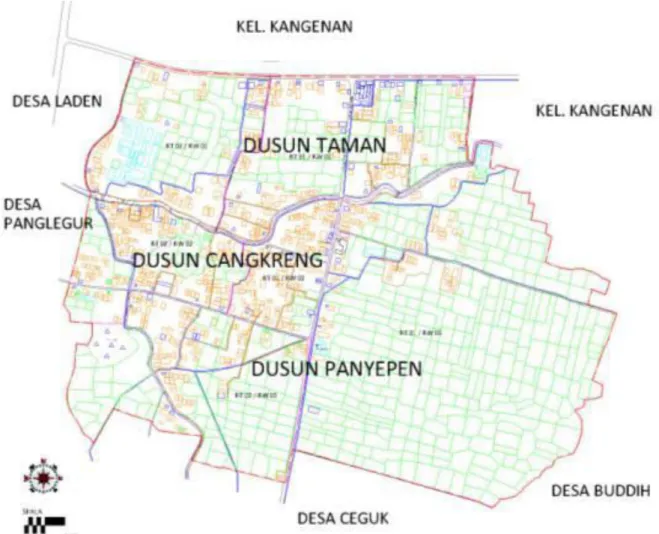 Gambar 2.2: Peta Desa Panempan 