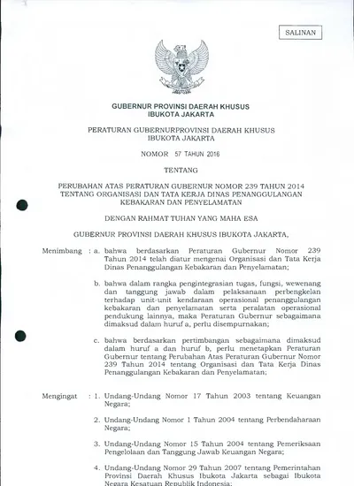 GUBERNUR PROVINSI DAERAH KHUSUS IBUKOTA JAKARTA PERATURAN ...