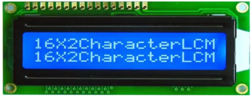 Gambar 2.8  LCD karakter 