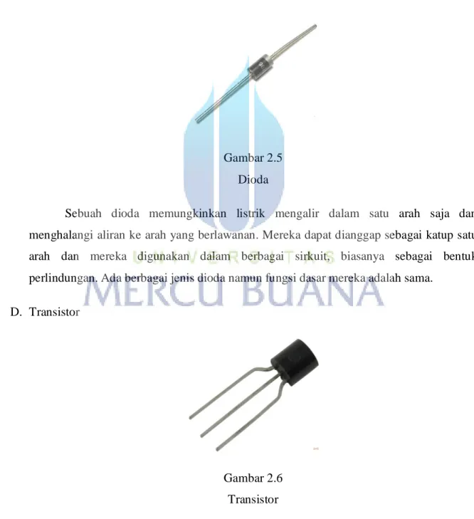 Gambar 2.5  Dioda 