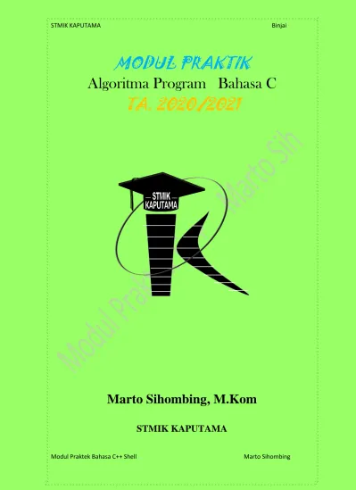 Perulangan Bersarang (Nested Loop) - Blok Perulangan Di C++,