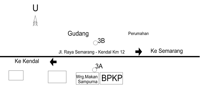 Gambar 3.1  Lokasi Survai Ruas Jalan Semarang – Kendal 