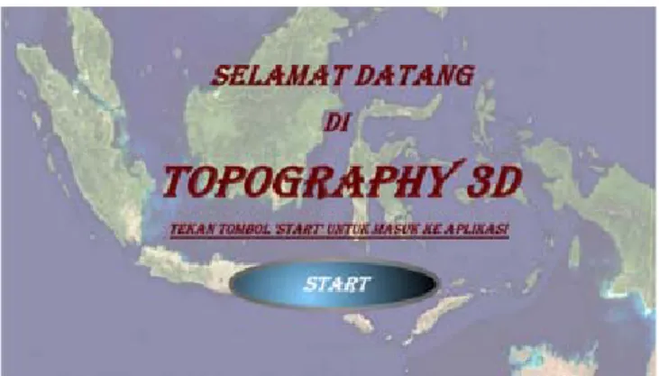 Gambar 3 Tampilan layar menu utama 