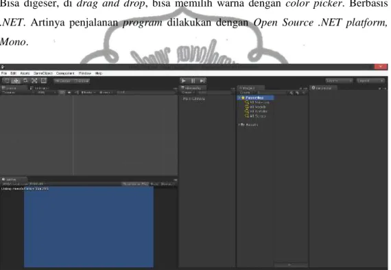 Gambar 2.1 Unity Versi 4.6.2 