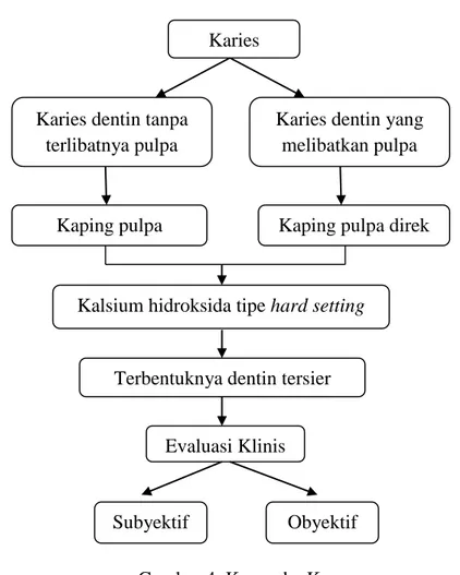 Gambar 4. Kerangka Konsep Karies 