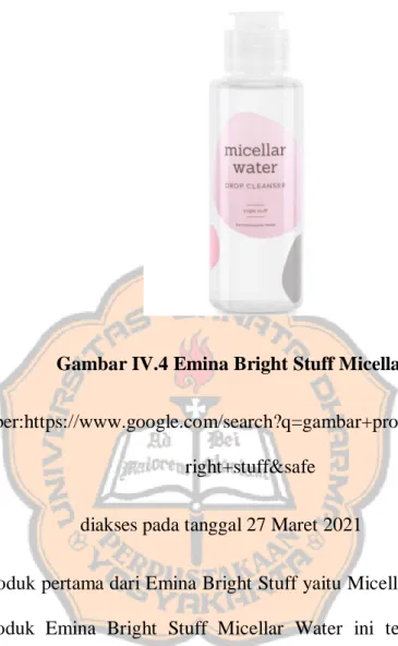 Gambar IV.4 Emina Bright Stuff Micellar Water 