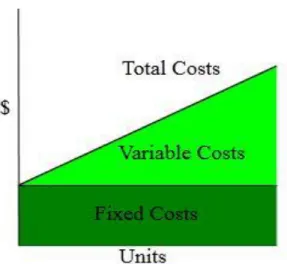 Gambar 2.2 Fixed and Variable Costs  
