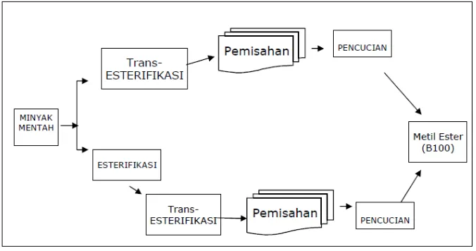 Gambar 2.1 Diagram Alir Biodiesel 