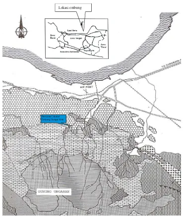 Gambar 1.1 Peta Lokasi Embung Sungai Kreo 