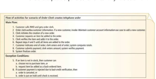 Gambar 2.10 Contoh intermediate description  Sumber : (Satzinger, Jackson, &amp; Burd, 2009, p