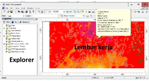 Gambar 2.12  Interface Atoll 