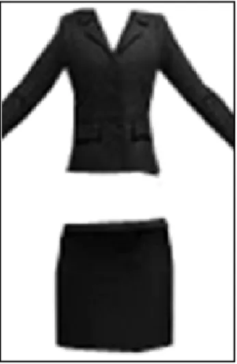 Gambar 6. Salah satu Model Baju pada Garment Modelling 