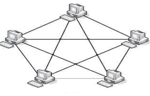 Gambar 2.7 Topologi Mesh 