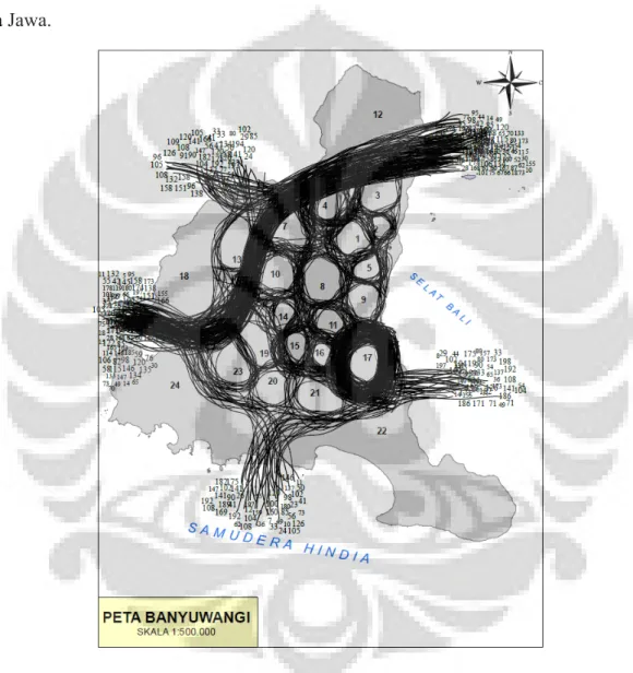 Figure 1.Berkas Isoglos Kosakata Dasar Morish Swadesh 