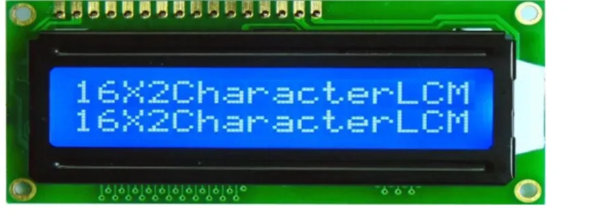 Gambar 2.8  LCD karakter 