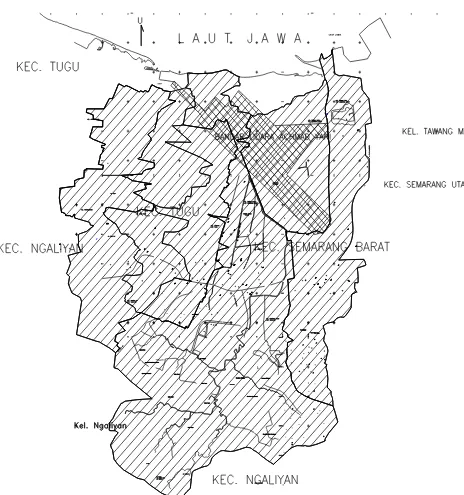 Gambar 1.1. Peta Lokasi Kawasan Bandara Achmad Yani 