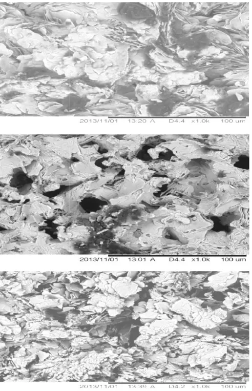 Gambar 6.4 Foto SEM sampel Bi-2223 dengan suhu sinter 840 0 CHasil Rekaman Foto SEM/EDAX
