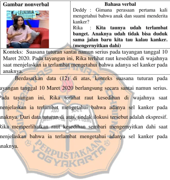 Gambar nonverbal  Bahasa verbal 