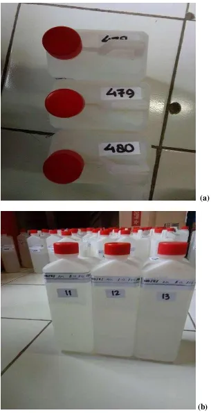 Gambar 4a dan 4b : Air Minum Isi Ulang 