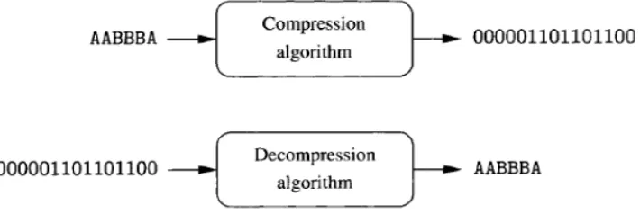 Gambar 2.2 Kompresi Lossless (Pu, 2006) 