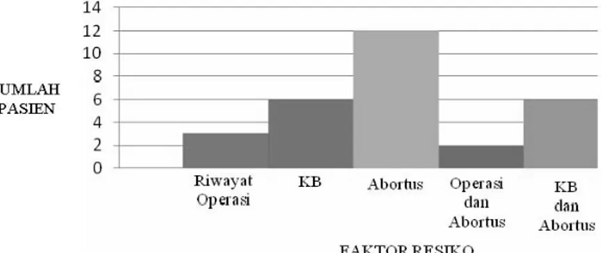 Tabel 1 menunjukkan hasil bahwa KE  paling banyak terjadi pada gravida kedua  sebanyak 34 pasien (34,34%)