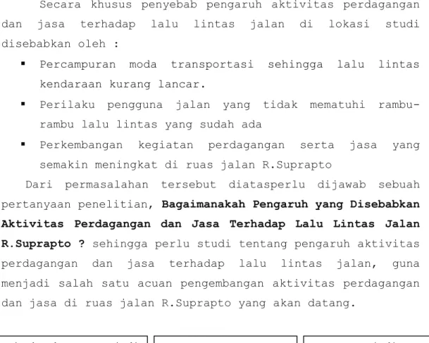 Gambar I.1  Pohon Masalah 