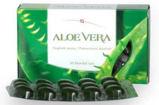 Gambar 4. Produk-produk kecantikan berbahan dasar aloe vera di Hongaria. 