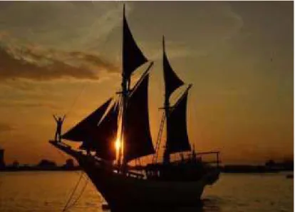 Gambar 5.6 Perahu Lette  7.  Perahu Sandek 