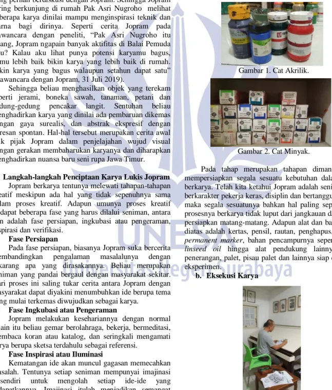 Gambar 1. Cat Akrilik. 