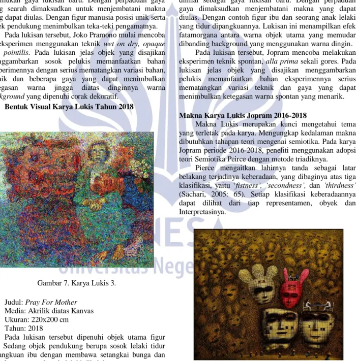 Gambar 7. Karya Lukis 3. 