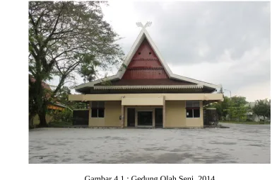 Gambar 4.1 : Gedung Olah Seni, 2014