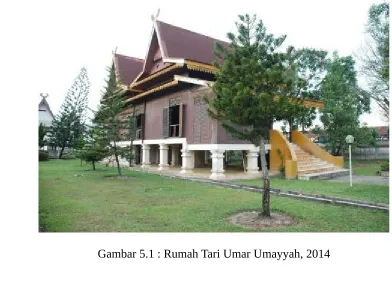 Gambar 5.1 : Rumah Tari Umar Umayyah, 2014