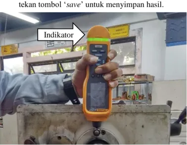 Gambar 3.19 Indikator Vibration Meter 