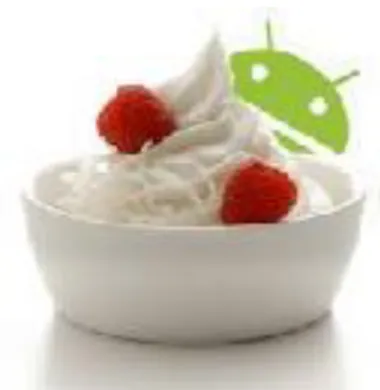 Gambar 2.7 Android 2.2 Froyo (Froze Yoghurt)  2.2.8  Android 2.3 Gingerbread 