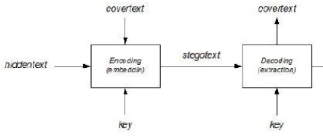 Figure 1 Proses Steganografi 
