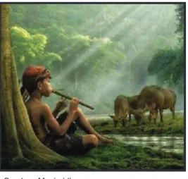 Gambar 1.3 Harmonisasi manusia dan  sapi