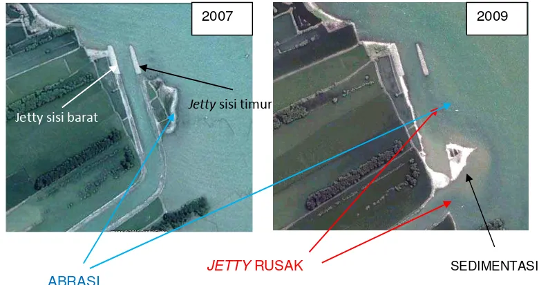 Gambar 1.8 Muara Sungai Tenggang 