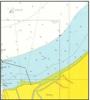 Gambar 2.20 Peta bathimetri (DISHIDROS TNI AL, 2004) 