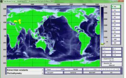Gambar I. 10. Tampilan grafis model pasut global TPXO 7.1 