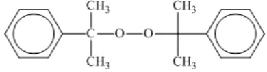 Gambar 2.4. Struktur Dikumil Peroksida 