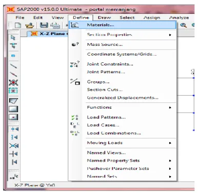 Gambar 2.9 Input Material 