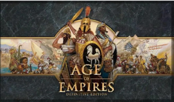 Gambar 2.4 Antarmuka awal game Age of Empires [3] 