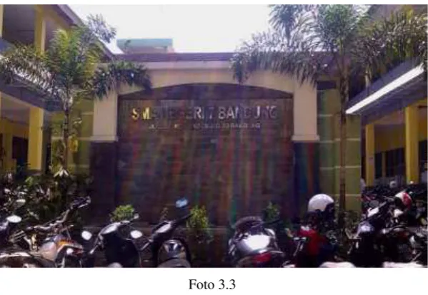 Gambar 3.1 Peta lokasi penelitian SMAN 7 Bandung 